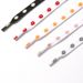Shoe Accessories 8mm creative colorful cotton flat shoelaces suitable for canvas shoes, white shoes,high top shoes_vogvips.com