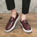 Suitable For All Seasons Four Seasons New Men's Fashion Large Size 47 Loafers Korean Style Casual British Youth Slip-On Shoes_vogvips.com