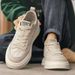 Canvas Men's For Spring, Breathable And Odor-resistant Black Cloth Shoes, Popular Camouflage Sneakers, Non-slip,_vogvips.com