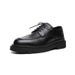 Boys Youth Harajuku Leather Shoes, Men's Korean Version Trendy Business Dress, British Autumn Breathable Casual 596_vogvips.com