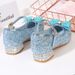 2026 Spring Autumn Princess And Leather Soft Sole Little Girls' High Heels Children's Crystal Single Shoes For Young Gir_vogvips.com