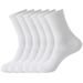 Sports socks men's and women's medium tall cotton socks mesh breathable short socks boat socks plus size men's socks_vogvips.com