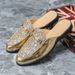 Men’s Shoes New Korean Version Of Half Slippers Men's Summer Internet Celebrity No Heel Lazy Sequined Sandals_vogvips.com
