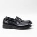 Leather outsole loafers a slip-on wedding shoes Fashion men's shoes_vogvips.com