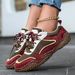 Unisex Genuine Leather Casual Sneakers - Breathable, Comfortable & Stylish For All Seasons - Outdoor Walking Shoes With Rubber Sole (Multiple Colors)_vogvips.com