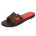 Women's Shoes Summer Outdoor Fashion Flat Slippers One Line Beach Sandals Travel Flat Shoes For Women_vogvips.com