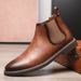 European Warm Series Spring And Autumn New British Style Men's Martin Leather Youth Non-Slip Breathable Versatile Short Boots_vogvips.com