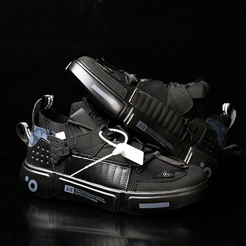 National Trend Color-Block Dad Couple Women's 47 Large Size Versatile Trendy Ins Men's Shoes_vogvips.com