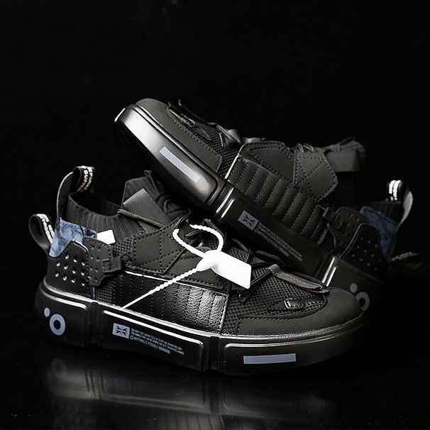 National Trend Color-Block Dad Couple Women's 47 Large Size Versatile Trendy Ins Men's Shoes_vogvips.com
