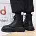 European Warm Series 2025 Autumn Winter New British Style Leather Thick Sole High Top Snow Martin Boots Shoes Men_vogvips.com