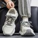 Mens Breathable Mesh Thick Sole Running Shoes Dad Sneakers Casual Trendy Lightweight Athletic Walking Sports Outdoor Fashion_vogvips.com