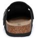 Kidmi Unisex Vegan Leather Clogs Womens Mens Cork Footbed Mules Slip On Potato Shoes With Arch Support_vogvips.com