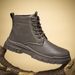 European Warm Series Men's Martin Spring Autumn High-top Leather Waterproof Boots British Fashion Thick-soled Non-slip Casual Shoes Trendy_vogvips.com