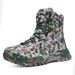 Men High-top Boots Men Outdoor Anti-slip Ankle Boots Comfortable Shoes Men Wear-resistant Thick-soled Casual Hiking Shoes Men_vogvips.com