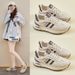 Dad Shoes Female Student Sports Running Casual Platform Heightening Shoes Street Shoes_vogvips.com