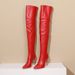34-43 Plus Size Fashion Thin Super High Heel Over-the-Knee Stretch Boots X398_vogvips.com