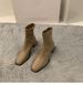 High-heeled Square-toed Short Boots 2025 New Spring And Autumn Single Boots Martin Boots_vogvips.com
