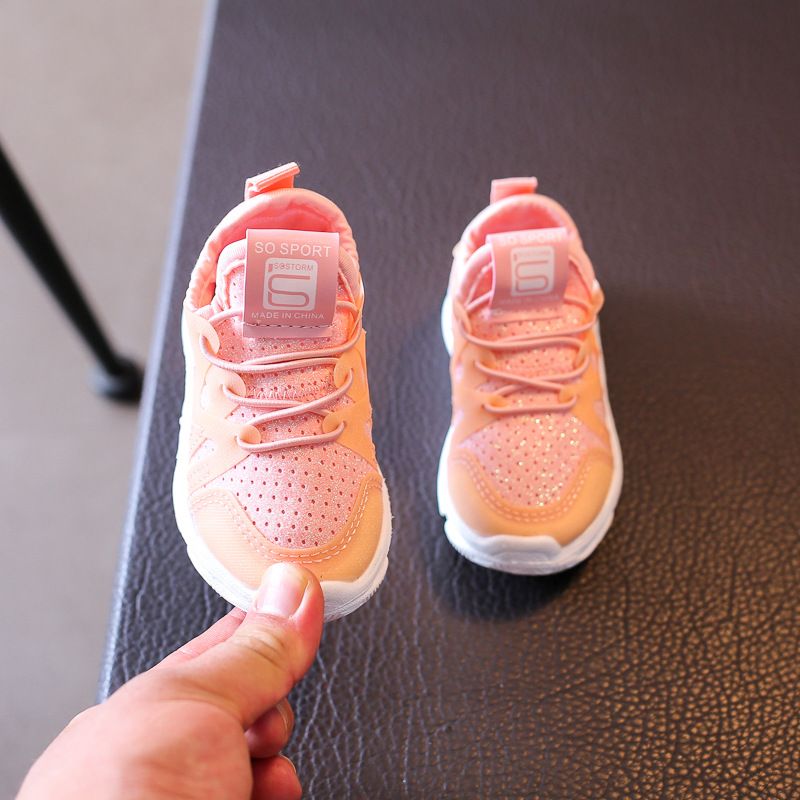 Spring And Autumn Ultra Light Children's Sports Shoes Boys Foam Bottom Campus Style Casual Shoes Girls Kindergarten Little White Shoes_vogvips.com