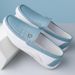 2024 Summer leather shoes soft leather men's shoes soft bottom men's business casual white shoes British fashion slip-on peas shoes_vogvips.com