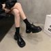 British Leather Shoes For Women's Summer 2025 New High Heels, Small Stature, Thick Sole, Versatile French Loafers_vogvips.com