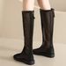 Spring Net Boots Boots Breathable Women's Boots Mesh Hollow Martin Boots Short Boots Flat Boots Women's Summer Boots_vogvips.com