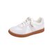 Women's Shoes Spring Retro Round Toe Colorblock Casual Sneakers Lace Up German Training White Shoes Women Spring And Autumn_vogvips.com