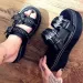 Metal Decoration Designer Summer Sandals Buckles Vampire Cosplay Platform Black Gothic Shoes For Women Slippers_vogvips.com