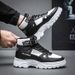 European Warm Series Martin Winter 2025 New Men's Korean Style High-top Cotton Shoes Work Boots Large Size 46_vogvips.com