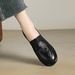 【Hand-grabbed Lambskin, Soft Sole And Soft Upper】Cameido British Loafers For Women, Low Heel Autumn Deep Slip-on Shoes_vogvips.com