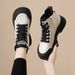 Women's Martin Boots 2024 New High-top Casual Shoes Autumn Winter Slimming Versatile Fashion Thick Heel Platform Short Boots_vogvips.com