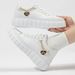 Women's Shoes New Large Size Women's Shoes Thick Bottom Heightening Sports Casual Shoes Women's Metal Love Chain Flat White Shoes_vogvips.com