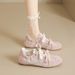 Retro Ballet-style De Xun Women's 2026 Spring New Breathable And Versatile Sports Casual Shoes Soft-soled Forrest Gump Shoes_vogvips.com