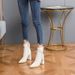 Autumn Winter Pointed Toe Slim Short Thick Heel 2024 New Elegant Fashion High Heels Internet Celebrity Martin Boots For_vogvips.com