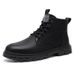 European Warm Series Live Streaming Men's Martin Autumn Winter New British Style Work Youth Trendy Leather Boots_vogvips.com