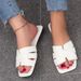 New Square Head With A Line Outside Wear Women's Summer Soft Bottom Beach Drag_vogvips.com