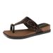 Women's Color Block Square Toe Slip-On Sandals Stylish Wedge Heel For Summer Fashionable Beach Shoes_vogvips.com