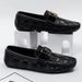 Genuine Casual Large Size Breathable Trendy Handmade Leather Shoes Men's Loafers_vogvips.com