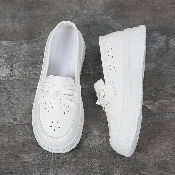 Hospital Nurse Shoes Soft Sole Breathable Not Tired Feet Women Sandals Work Shoes White Shoes_vogvips.com