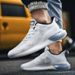 Men’s Alpha Running Shoes – Ultra-Lightweight, Breathable & Cushioned (White, Black-Green, Grey-Orange, Sizes 39-46)_vogvips.com
