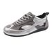 Retro Color-blocking Flat Training Shoes For Women, Comfortable, Light, Casual And Sporty Forrest Gump Shoes_vogvips.com