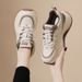 Women's Chunky Sneakers That Make Feet Look Smaller, 2026 New Model For All Seasons, Thick-soled Shock-absorbing Running Shoes, Lightweight And Versatile Sports Casual Shoes_vogvips.com