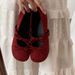Spring 26 New Style Flat Round-toed Low-heeled Single Shoes With Bow Ties - Mary Jane Shoes_vogvips.com