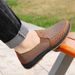 Euro Step Plus Size Summer Men's Old Beijing Cloth Breathable Casual Dad Elderly Slip-On Mesh Shoes_vogvips.com