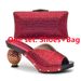 Rhinestone Shoe Evening Party Diamond Encrusted Hand Dinner Bag Wear High Heeled Sandals_vogvips.com