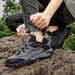 Casual Sneakers Men Low-top Lace-up Durable Breathable Hiking Shoes Men Shock-absorbing Outdoor Lightweight Sports Shoes Men_vogvips.com