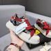 26ss Jianci Same Tan Style Open Canvas Thick Sole Beggar Cheese Cat Couple Smile Shoes Fashion_vogvips.com