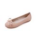 New Egg Roll Shoes Soft Sole Bean Shoes Flat Single Shoes Women Big Size Women's Shoes_vogvips.com