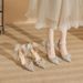 Women's Shoes Women Classic Style Elegant Basics Casual Business Wedding Party Crystal Shoes Stiletto Wedding Bridal Shoes Crystal Shoes Single Shoes_vogvips.com