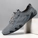 Breathable Men's Casual Sports Shoes Large Size Sewn Leather Mesh Shoes Korean Version Trendy Men's Shoes_vogvips.com