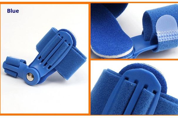 Adjustable Toe Separator & Bunion Corrector – Breathable Hallux Valgus Splint For Foot Pain Relief (White/Blue/Black/Gray)_vogvips.com